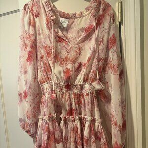 Misa Printed Mini Dress